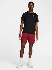 Nike Black Court Advantage Dri-FIT Tennis Top - Image 4 of 6