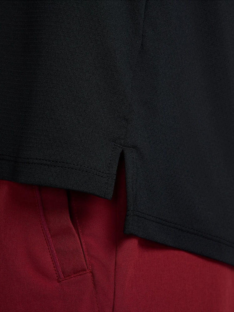 Nike Black Court Advantage Dri-FIT Tennis Top - Image 6 of 6