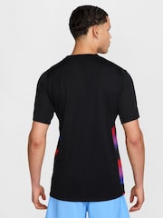 Nike Black England Stadium Away Football Shirt - Image 2 of 10