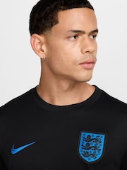 Nike Black England Stadium Away Football Shirt - Image 3 of 10