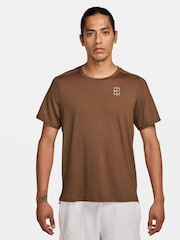 Nike Brown Court Advantage Dri-FIT Tennis Top - Image 1 of 3