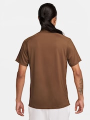 Nike Brown Court Advantage Dri-FIT Tennis Top - Image 2 of 3