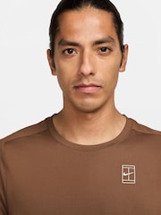 Nike Brown Court Advantage Dri-FIT Tennis Top - Image 3 of 3