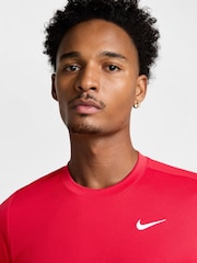 Nike University Red NikeCourt Victory Dri-FIT Tennis Top - Image 4 of 5