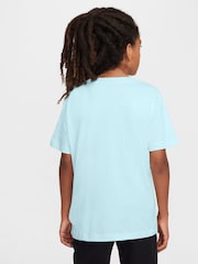 Nike Glacier Blue Club 100% Cotton T-Shirt - Image 2 of 3