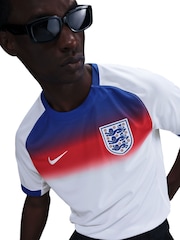 Nike Blue England Stadium Away Football Shirt - Image 5 of 8