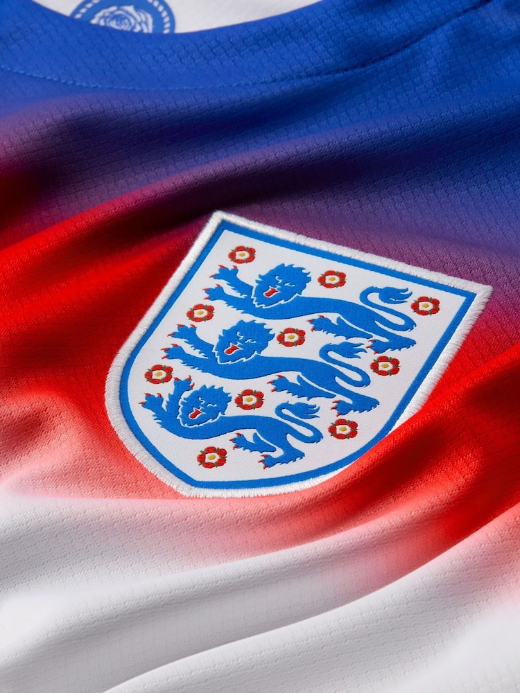 Nike Blue England Stadium Away Football Shirt - Image 8 of 8