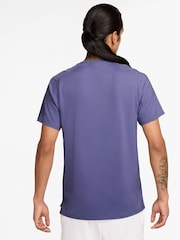 Nike Amethyst Purple Court Advantage Dri-FIT Tennis Top - Image 2 of 3