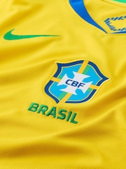Nike Brazil Home Stadium Football Shirt - Imagen 10 de 10