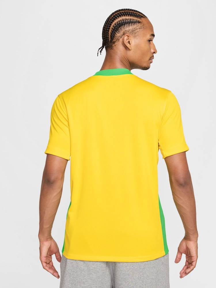 Nike Brazil Home Stadium Football Shirt - Imagen 2 de 10