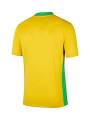 Nike Brazil Home Stadium Football Shirt - Imagen 9 de 10
