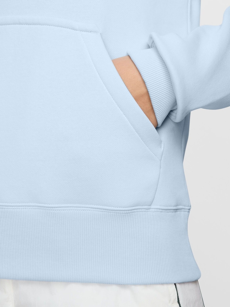 Nike Light Blue Tint Mini Phoenix Fleece Swoosh Pullover Hoodie - Image 3 of 3