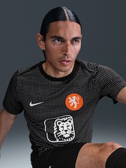 Nike Black Netherlands Academy Pre Match Football Top - Image 3 of 6