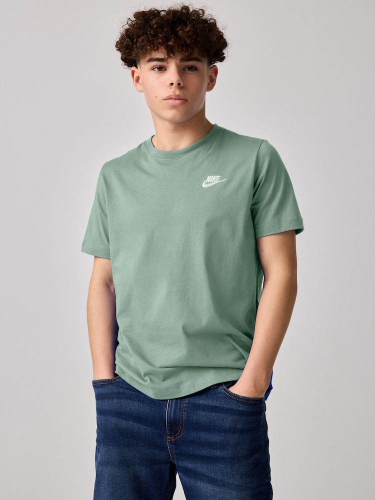Nike Steam Green Club 100% Cotton T-Shirt - Image 1 of 3
