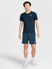 Nike Armory Navy Court Advantage Dri-FIT Tennis Top - Image 6 of 6