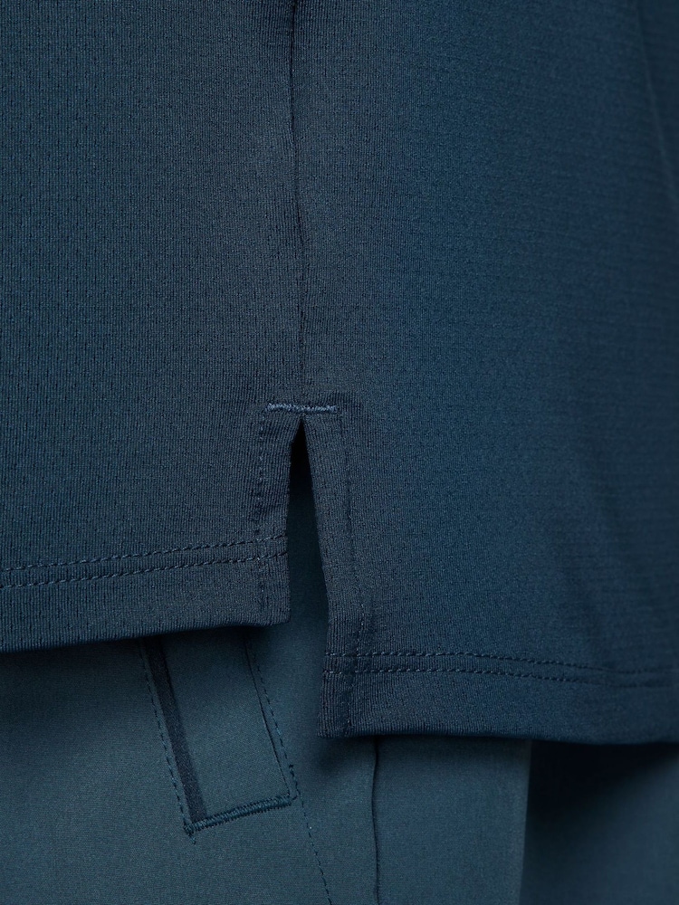 Nike Armory Navy Court Advantage Dri-FIT Tennis Polo Shirt - Image 5 of 6