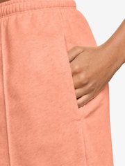 Nike Apricot Orange Chill Terry Mid Rise 4" French Terry Shorts - Image 4 of 4