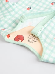 Weiß - 3er-Pack 100% Baumwoll-Schlafanzüge für Babys, Kirschrot - Bild 8 von 11