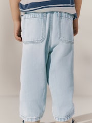 Bleach Denim 100% Cotton Pull On Lightweight Jeans (3mths-7yrs) - Image 3 of 8