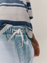 Bleach Denim 100% Cotton Pull On Lightweight Jeans (3mths-7yrs) - Image 4 of 8