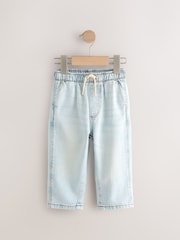 Bleach Denim 100% Cotton Pull On Lightweight Jeans (3mths-7yrs) - Image 5 of 8
