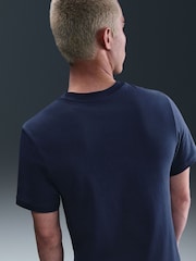 Nike Blue 100% Cotton PSG Crest Graphic T-Shirt - Image 2 of 6