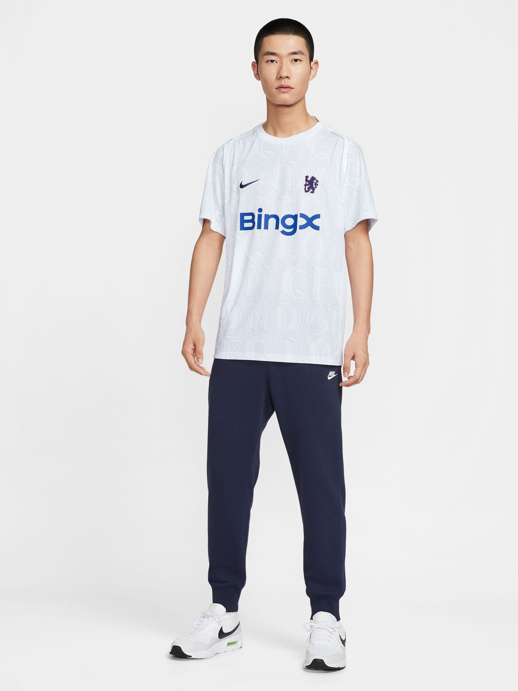 Buy Nike White Chelsea FC Academy Pro Training T-Shirt from the