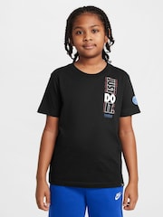 Nike Black PSG Just Do It T-Shirt - Image 1 of 7