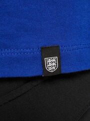 Nike Blue England Crest Graphic Print T-Shirt - Image 5 of 6