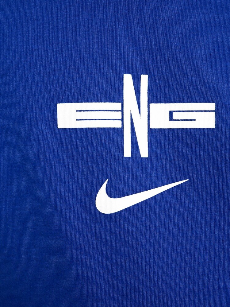 Nike Blue England Crest Graphic Print T-Shirt - Image 6 of 6