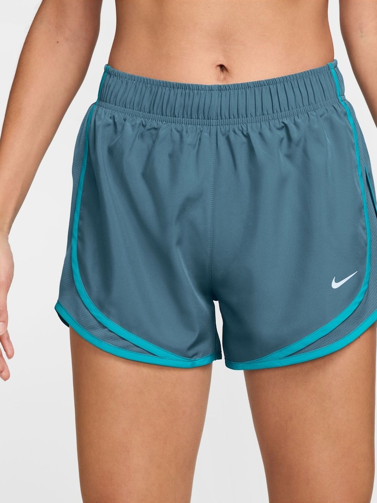 Nike Smokey Blue Tempo Dri-FIT Mid-Rise 3" Running Shorts - Image 1 of 5