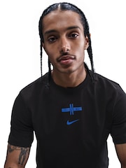Nike England Crest Graphic Print 100% Cotton T-Shirt - Imagen 5 de 5