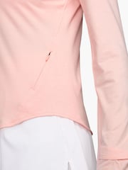 Nike Atmosphere Pink Swift Dri-FIT UV 1/2-Zip Running Top - Image 3 of 4