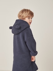 The White Company Blue Snuggle Hoodie With Ears - Image 2 of 6