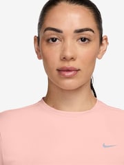 Nike Atmosphere Pink Swift Dri-FIT Short Sleeve Running Top - Image 3 of 3