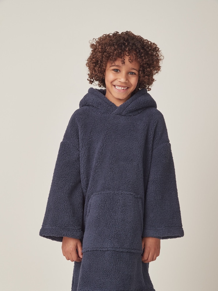 The White Company Blue Snuggle Hoodie - Image 1 of 6