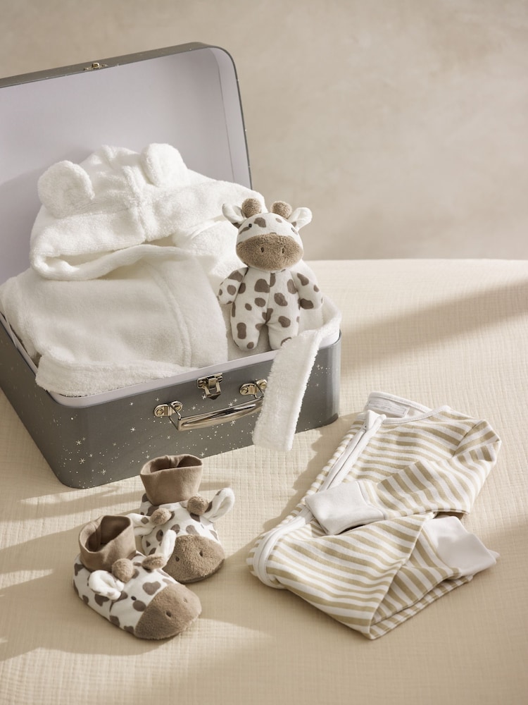 The White Company Natural 100% Cotton Bedtime Gift Set - Image 2 of 3