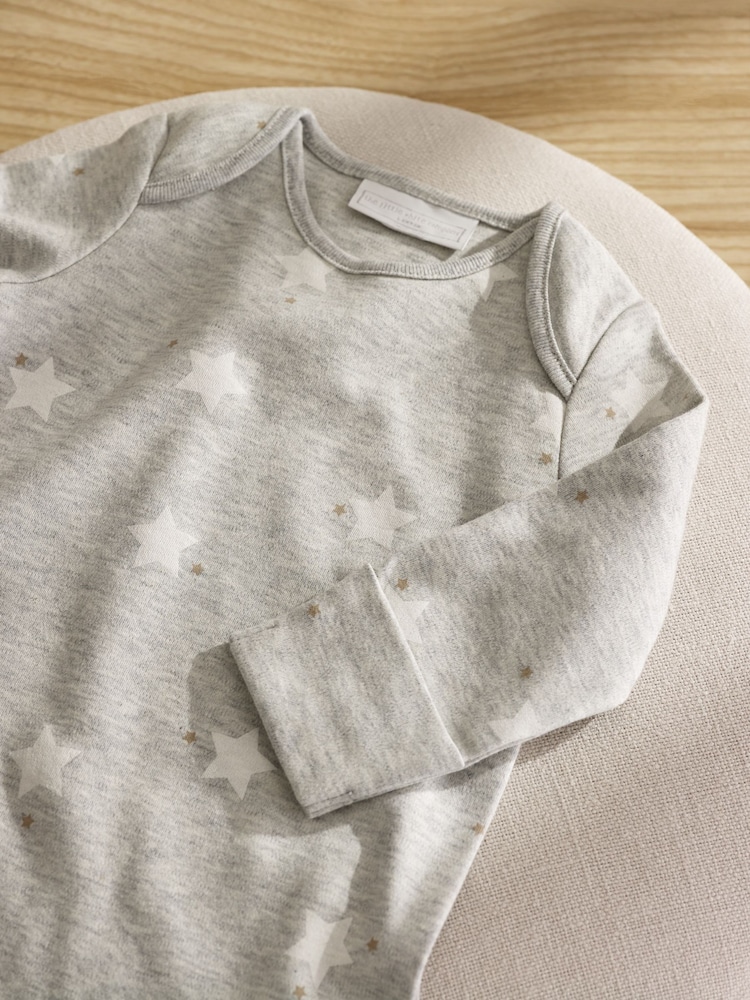 The White Company Grey 100% Cotton Star New Arrival Gift Set - Image 2 of 3