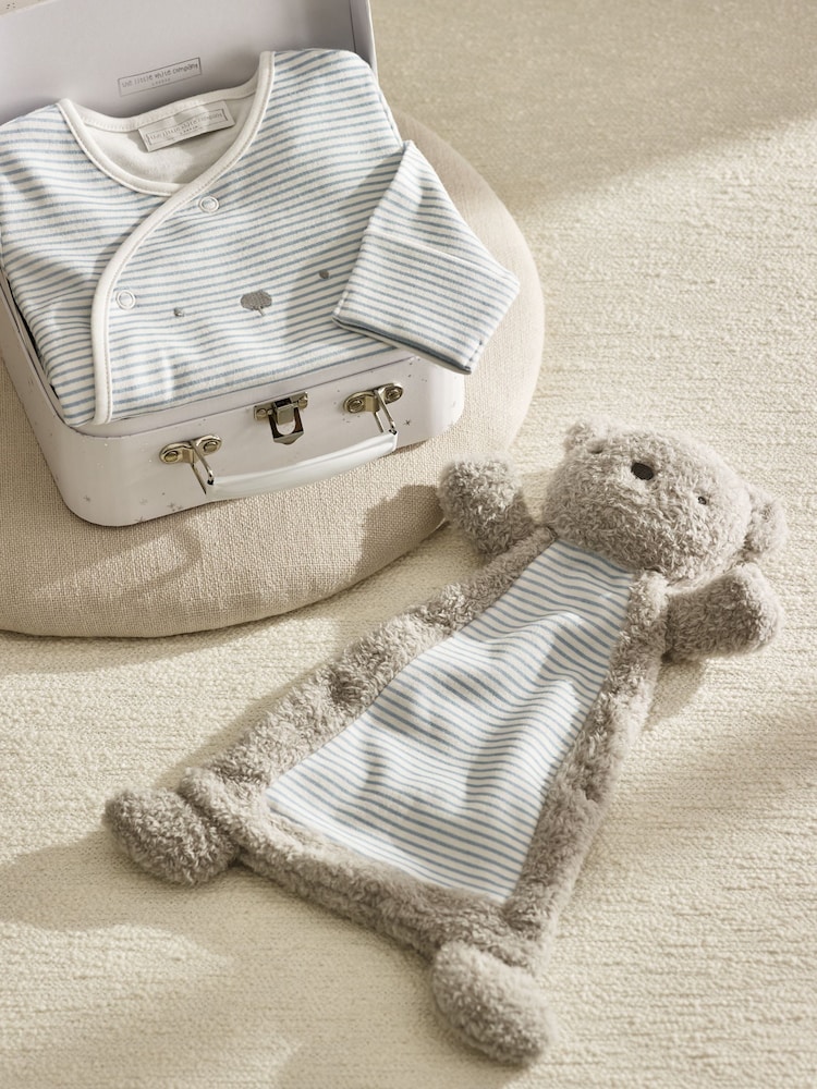 The White Company Baby Bear Hug Welcome White Gift Set - Image 1 of 3
