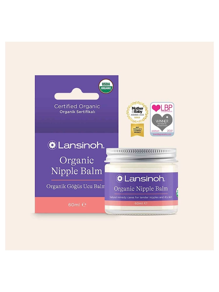 Lansinoh Clear Organic Nipple Balm 60ml - Image 1 of 1