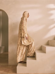 Champagne Gold - Co-Ord Wide Leg Trousers - Image 4 of 7