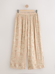 Champagne Gold - Co-Ord Wide Leg Trousers - Image 5 of 7