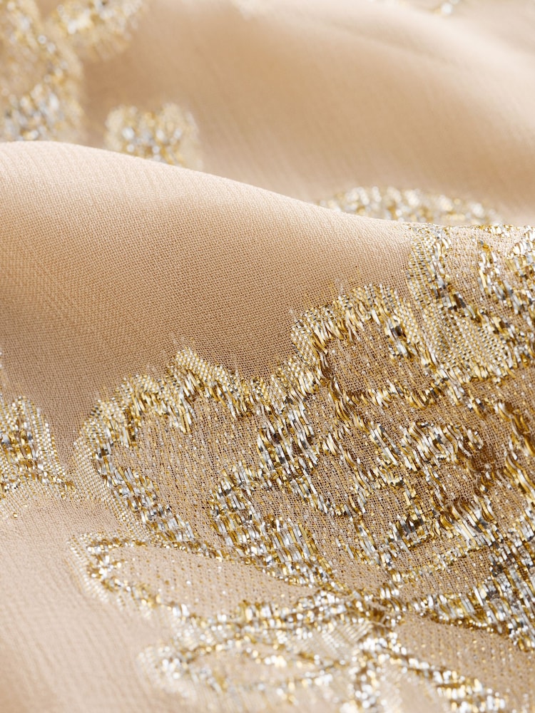 Champagne Gold - Co-Ord Wide Leg Trousers - Image 7 of 7