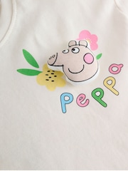 Cream Peppa Pig Short Sleeve T-Shirt and Shorts Set (3mths-7yrs) - Image 6 of 6