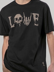 Religion Black Love 100% Cotton T-Shirt - Image 1 of 4