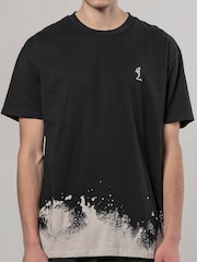 Religion Black Bleach 100% Cotton T-Shirt - Image 1 of 5