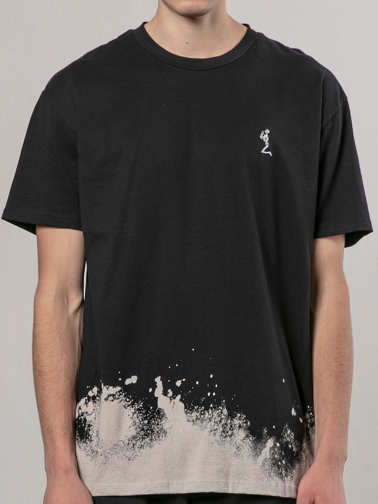 Religion Black Bleach 100% Cotton T-Shirt - Image 1 of 5