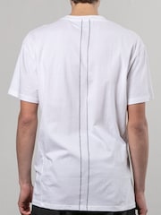 Religion White Watercolour Skull 100% Cotton T-Shirt - Image 3 of 5