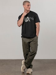 Religion Black Los Angeles 100% Cotton T-Shirt - Image 2 of 5