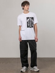 Religion White Ripped 100% Cotton T-Shirt - Image 2 of 5